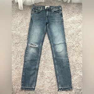 Free People Blue Denim Jeans Size 25